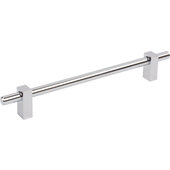  Larkin Collection Cabinet Bar Pull in Polished Chrome, 9-15/16'' W x 1-7/16'' D, Center to Center: 192mm (7-9/16'')