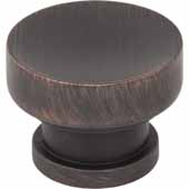  Elara Collection Cabinet Knob 1-1/4''Diameter In Brushed Oil Rubbed Bronze