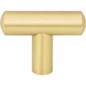  Key West Collection 1-7/8'' W Cabinet Bar Pull ''T'' Knob In Brushed Gold