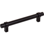  Key Grande Collection 6-5/8'' W Bar Cabinet Pull in Matte Black, 128mm (5'') Center-to-Center