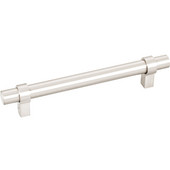  Key Grande Collection 6-5/8'' W Cabinet Bar Pull in Satin Nickel