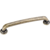  Bremen 1 Collection 5-7/8'' W Gavel Cabinet Pull in Distressed Antique Brass