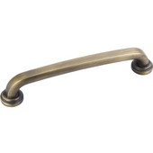  Bremen 1 Collection 5-7/8'' W Gavel Cabinet Pull in Antique Brushed Satin Brass