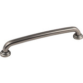  Bremen 1 Collection 7-1/8'' W Gavel Cabinet Pull in Brushed Pewter, 7-1/8'' W x 1-1/8'' D, Center to Center 160mm (6-1/4'')