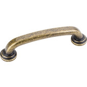  Bremen 1 Collection 4-5/8'' W Gavel Cabinet Pull in Distressed Antique Brass