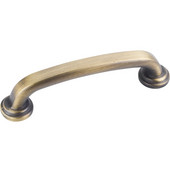  Bremen 1 Collection 4-5/8'' W Gavel Cabinet Pull in Antique Brushed Satin Brass