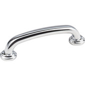  Bremen 1 Collection 4-5/8'' W Gavel Cabinet Pull in Polished Chrome, 4-5/8'' W x 13/16'' D, Center to Center 96mm (3-3/4'')