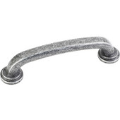  Bremen 1 Collection 4-5/8'' W Gavel Cabinet Pull in Distressed Antique Silver
