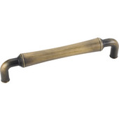  Bremen 2 Collection 5-7/16'' W Gavel Cabinet Pull in Antique Brushed Satin Brass