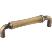  Bremen 2 Collection 4-3/16'' W Gavel Cabinet Pull in Antique Brushed Satin Brass