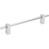  Spencer Collection Cabinet Bar Pull in Polished Chrome, 8-11/16'' W x 1-7/16'' D, Center to Center: 160mm (6-5/16'')