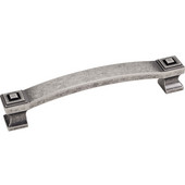  Delmar Collection 5-13/16'' W Cabinet Pull in Distressed Pewter