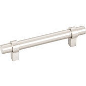  Key Grande Collection 5-3/8'' W Cabinet Bar Pull in Satin Nickel (Appliance Pull)