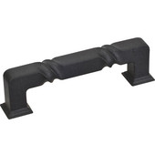  Tahoe Collection 4-1/2'' W Rustic Cabinet Pull in Black