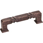  Tahoe Collection 4-1/2'' W Rustic Cabinet Pull in Distressed Oil Rubbed Bronze