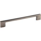  Sutton Collection 7-1/2'' W Cabinet Bar Pull in Brushed Pewter, 7-1/2'' W x 1-1/16'' D, Center to Center 160mm (6-1/4'')