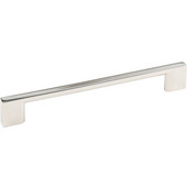  Sutton Collection 7-1/2'' W Cabinet Bar Pull in Polished Nickel, 7-1/2'' W x 1-1/16'' D, Center to Center 160mm (6-1/4'')