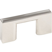  Sutton Collection 2-1/4'' W Cabinet Bar Pull in Polished Nickel, 2-1/4'' W x 1'' D, Center to Center 32mm (1-1/4'')