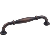  Tiffany Collection 5-13/16'' W Decorative Cabinet Pull, 128mm (5'') Center-to-Center in Brushed Oil Rubbed Bronze