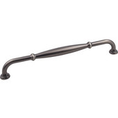  Tiffany Collection 13'' W Decorative Cabinet Pull, 12'' Center-to-Center in Brushed Pewter