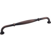  Tiffany Collection 13'' W Decorative Cabinet Pull, 12'' Center-to-Center in Brushed Oil Rubbed Bronze