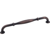  Tiffany Collection 9-7/8'' W Decorative Cabinet Pull, 224mm (8-13/16'') Center-to-Center in Brushed Oil Rubbed Bronze