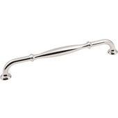  Tiffany Collection 9-7/8'' W Decorative Cabinet Pull, 224mm (8-13/16'') Center-to-Center in Polished Nickel