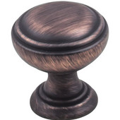  Tiffany Collection 1-1/4'' Diameter Decorative Cabinet Knob in Brushed Oil Rubbed Bronze