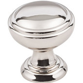  Tiffany Collection 1-1/4'' Diameter Decorative Cabinet Knob in Polished Nickel
