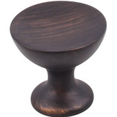  Rae Collection 1-1/4'' Diameter Medium Decorative Cabinet Knob in Brushed Oil Rubbed Bronze