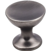  Rae Collection 1-1/16'' Diameter Small Decorative Cabinet Knob in Brushed Pewter