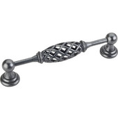  Tuscany Collection 5-15/16'' W Birdcage Cabinet Pull in Gun Metal