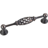  Tuscany Collection 5-15/16'' W Birdcage Cabinet Pull in Brushed Oil Rubbed Bronze