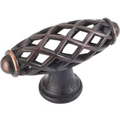  Tuscany Collection 2-5/16'' W Birdcage Cabinet T-Knob in Brushed Oil Rubbed Bronze