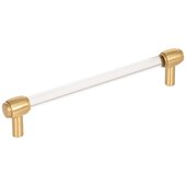  Carmen Center-to-Center Cabinet Bar Pull in Brushed Gold, 7-11/16'' W