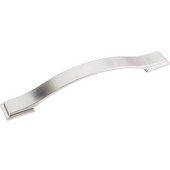  Mirada Collection 8-1/16'' W Strap Cabinet Pull in Satin Nickel