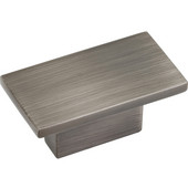  Mirada Collection 1-9/16'' W Rectangle Cabinet Knob in Brushed Pewter