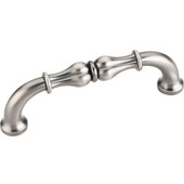  Bella Collection 4-3/8'' W Cabinet Pull in Brushed Pewter