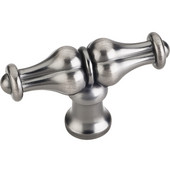  Bella Collection 2-1/4'' W Cabinet T-Knob in Brushed Pewter