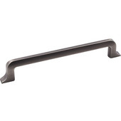  Callie Collection 7-1/2'' W Decorative Cabinet Pull in Brushed Pewter, Center to Center: 160mm (6-1/4'')