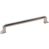  Callie Collection 7-1/2'' W Decorative Cabinet Pull in Satin Nickel, Center to Center: 160mm (6-1/4'')