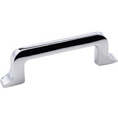  Callie Collection 4-3/16'' W Decorative Cabinet Pull in Polished Chrome, Center to Center: 3'' (75mm)