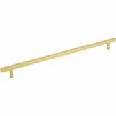 Dominique Collection 14'' W Cabinet Pull, Center to Center 305 mm (12''), Brushed Gold