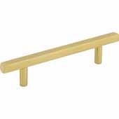  Dominique Collection 5-3/4'' W Cabinet Pull, Center to Center 96 mm (3-3/4''), Brushed Gold