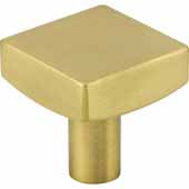  Dominique Collection 1-1/8'' Diameter Square Cabinet Knob, Brushed Gold