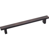  Anwick Collection 7-5/8'' W Rectangle Cabinet Pull in Brushed Oil Rubbed Bronze, 7-5/8'' W x 1-1/16'' D, Center to Center 160mm (6-1/4'')