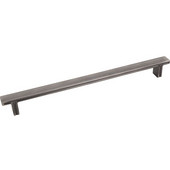  Anwick Collection 10-5/16'' W Rectangle Cabinet Pull in Brushed Pewter, 10-5/16'' W x 1-1/16'' D, Center to Center 228mm (9'')