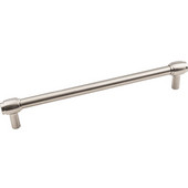  Hayworth Collection 8-1/2'' W Decorative Cabinet Pull in Satin Nickel, 8-1/2'' W x 1-3/8''D, Center to Center 192mm (7-1/2'')