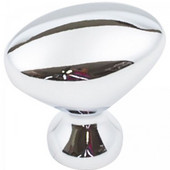  Merryville Collection 1-1/4'' Diameter Egg Cabinet Knob, Polished Chrome