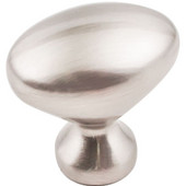  Merryville Collection 1-1/4'' Diameter Egg Cabinet Knob, Satin Nickel